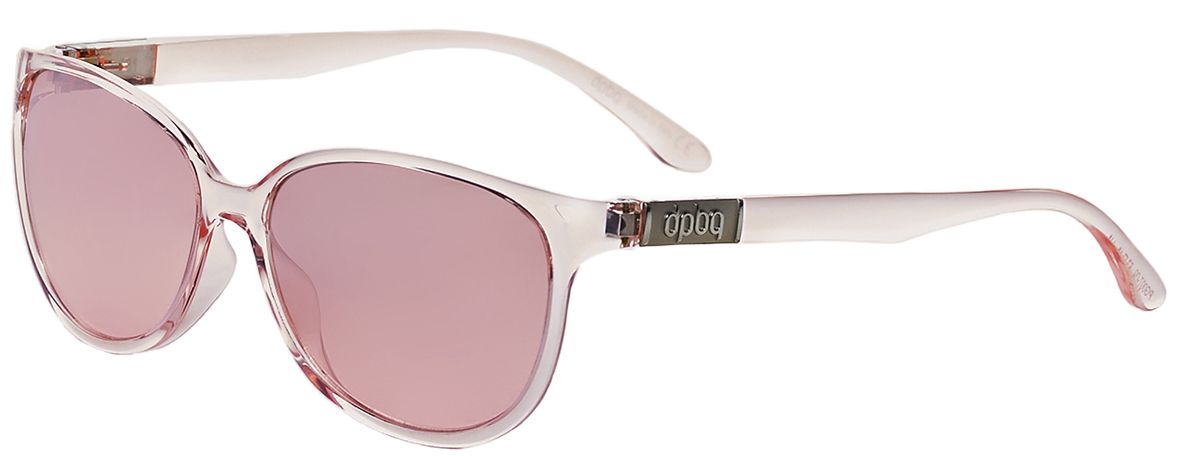 2 - Солнцезащитные очки DP69 PG007-09 для девушки в розовых цветах - фото сверху сбоку