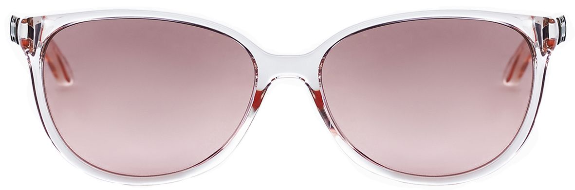 1 - Солнцезащитные очки DP69 PG007-09 для девушки в розовых цветах - фото спереди
