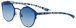 2 - Женские солнцезащитные очки DP69 DPS045-06 синие с цветными заушниками - фото сверху сбоку