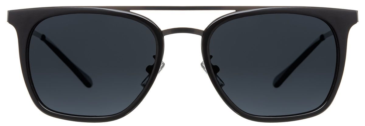 Genex GS-409 c.007 мужские солнцезащитные очки Browline - Фото спереди